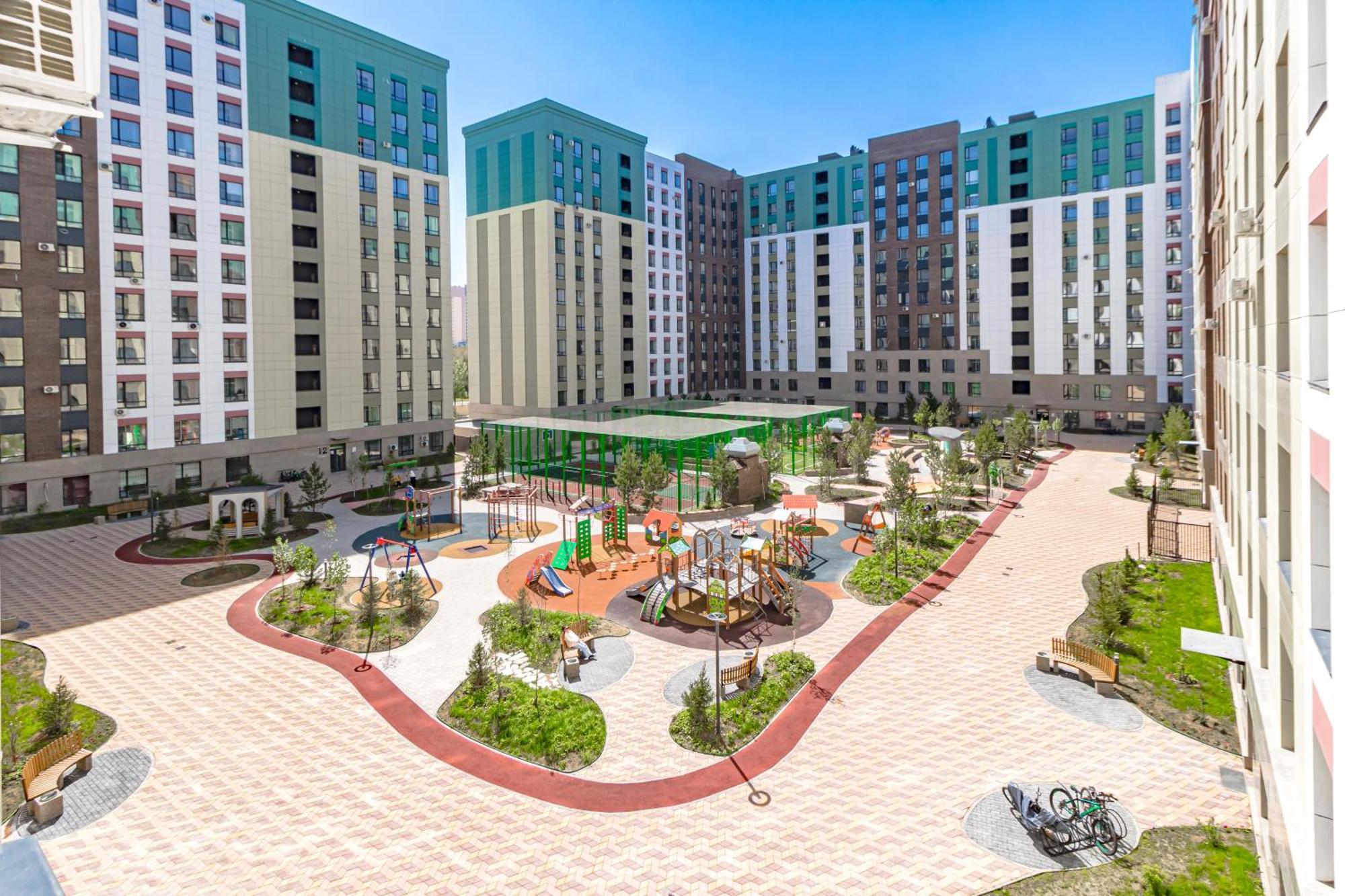 Residential Complex Tandau Near Khan Shatyr अपार्टमेंट *